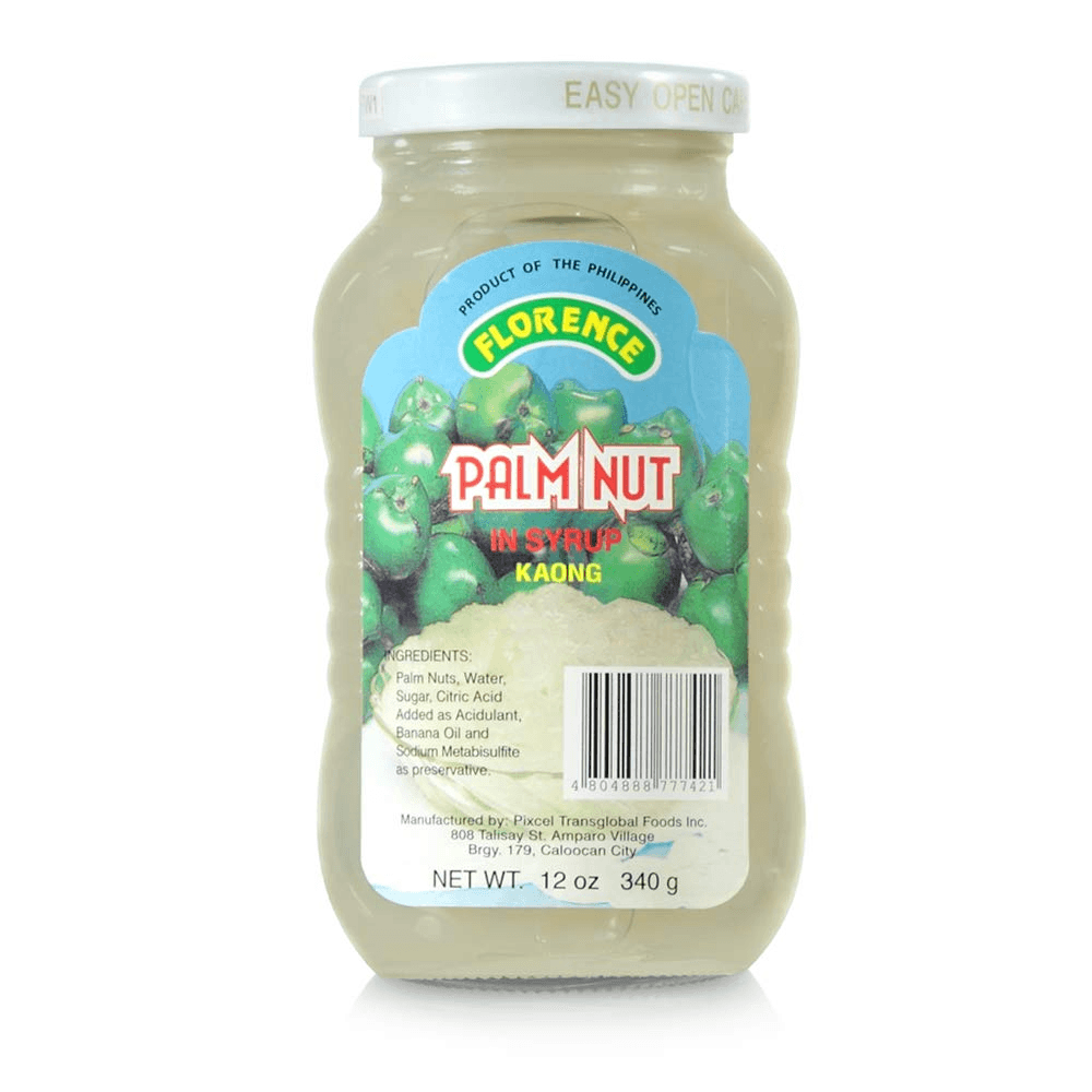 Florence Palm Nut In Syrup Kaong (White) - 340g